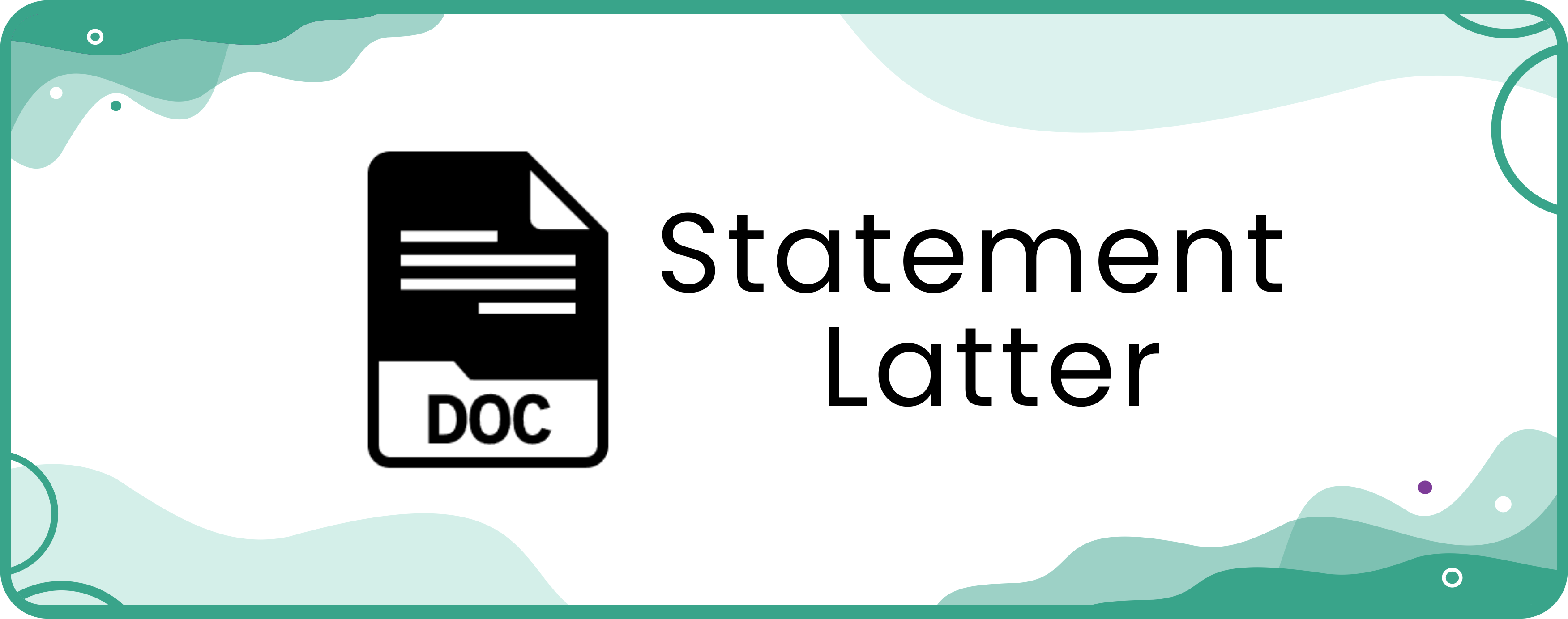 Statement Letter