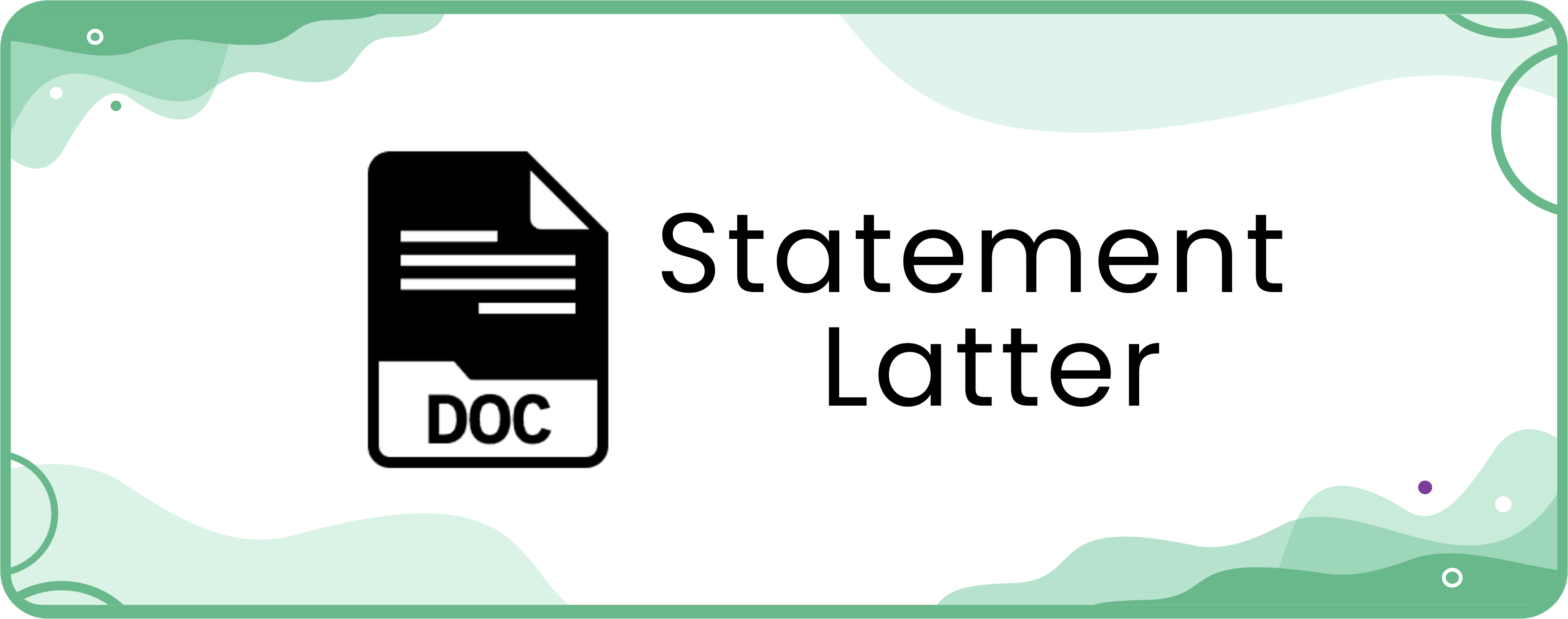 Statement Letter
