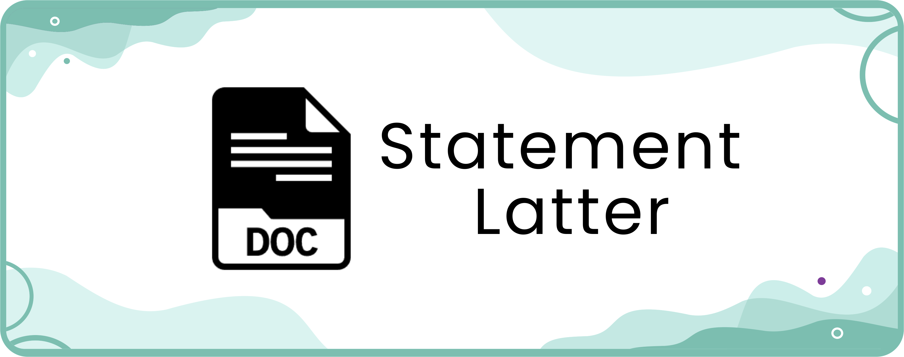 Statement Letter