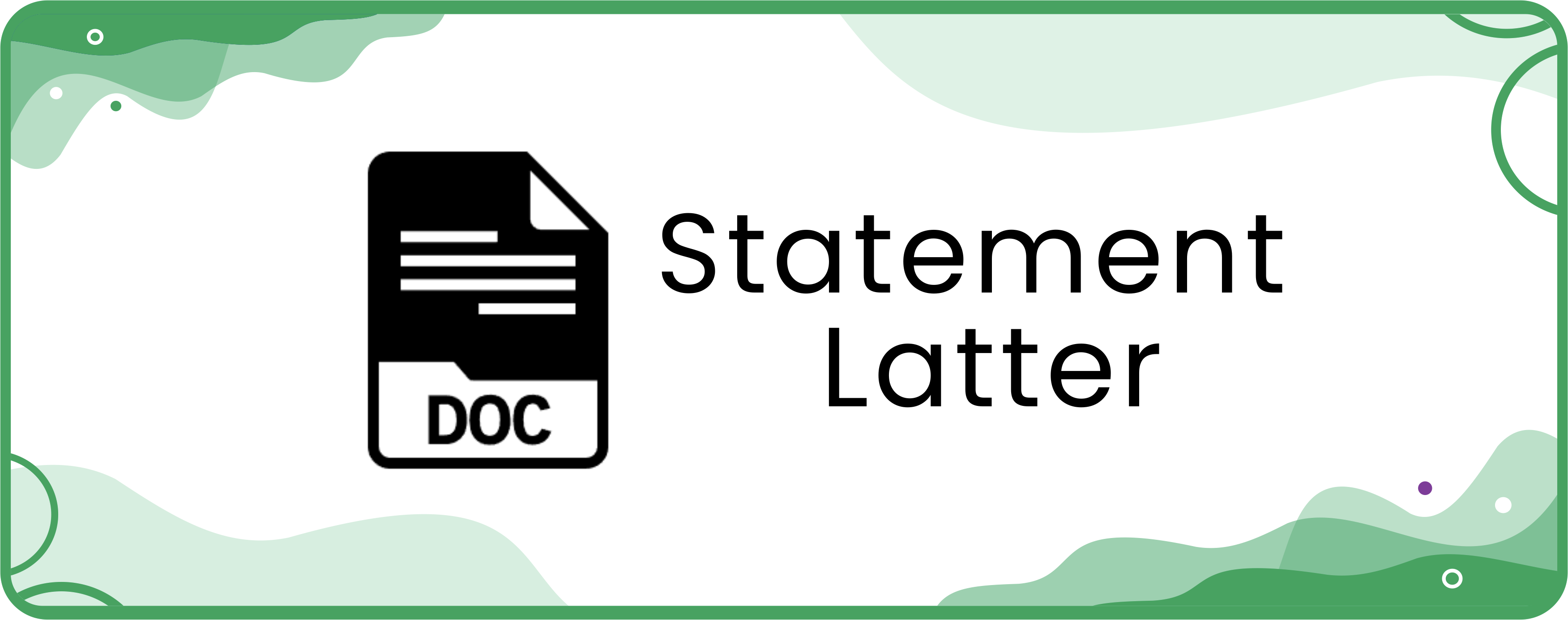 Statement Letter