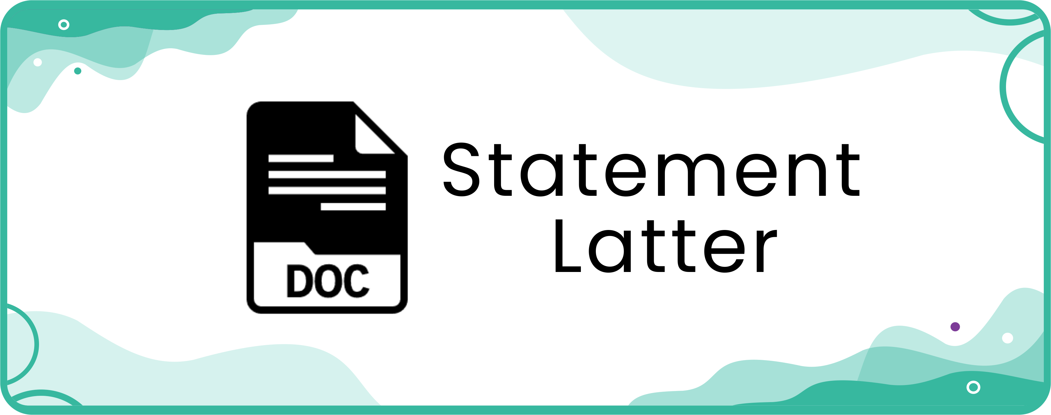 Statement Letter