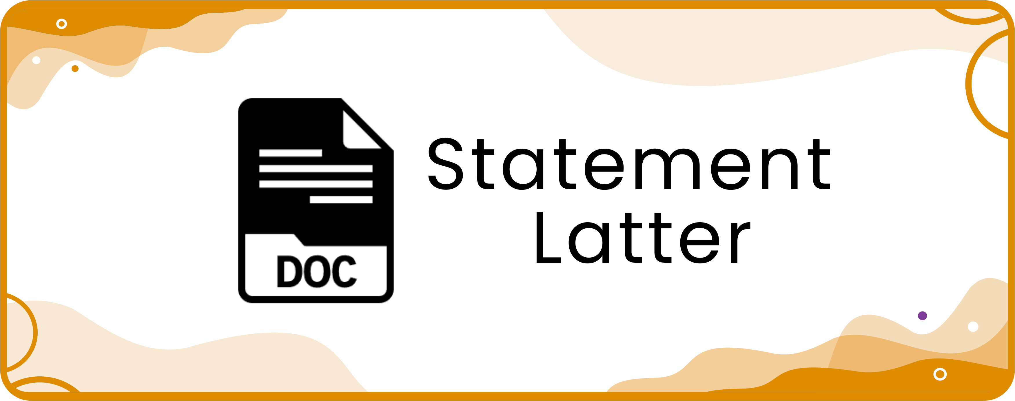 Statement Letter