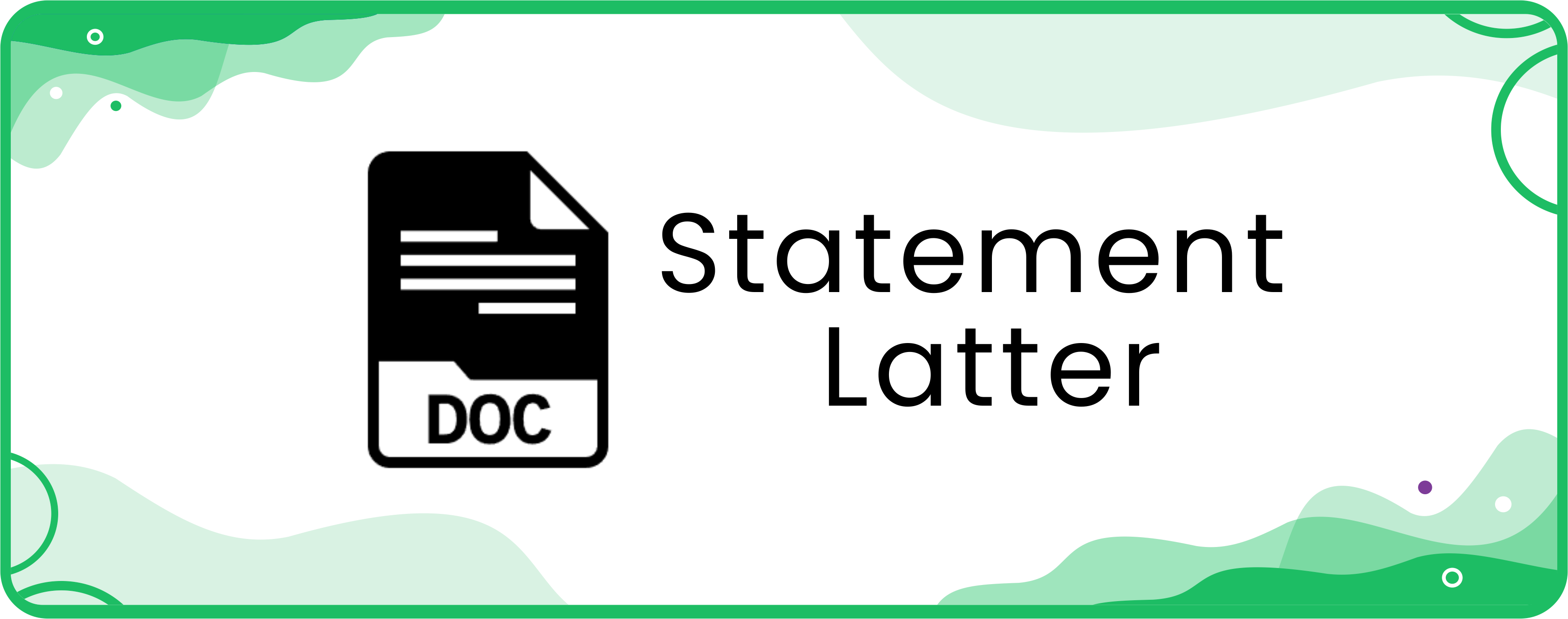 Statement Letter