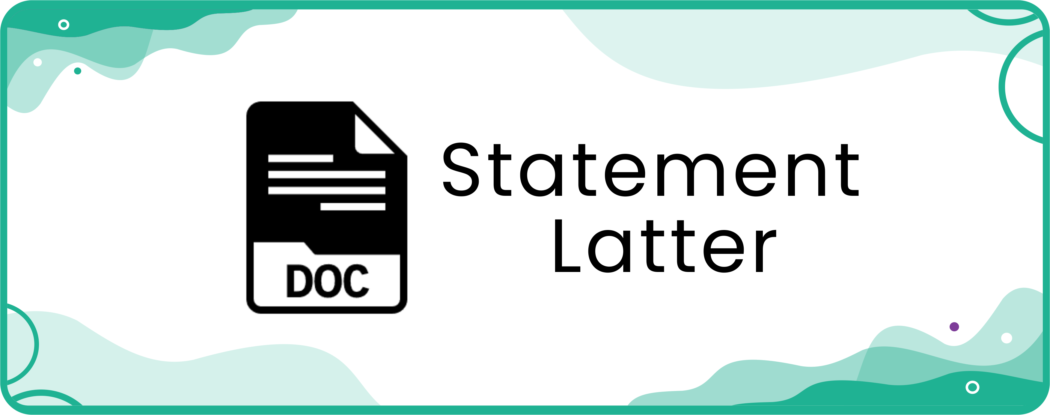 Statement Letter
