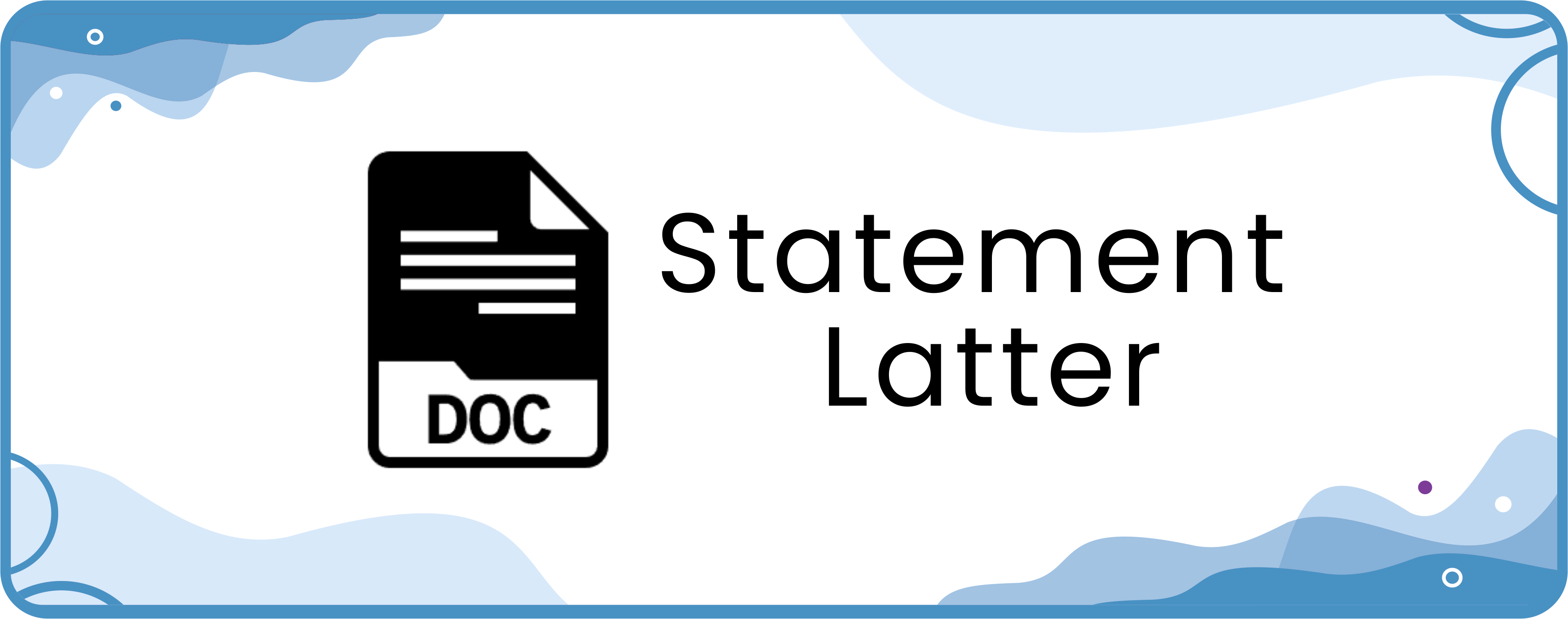 Statement Letter