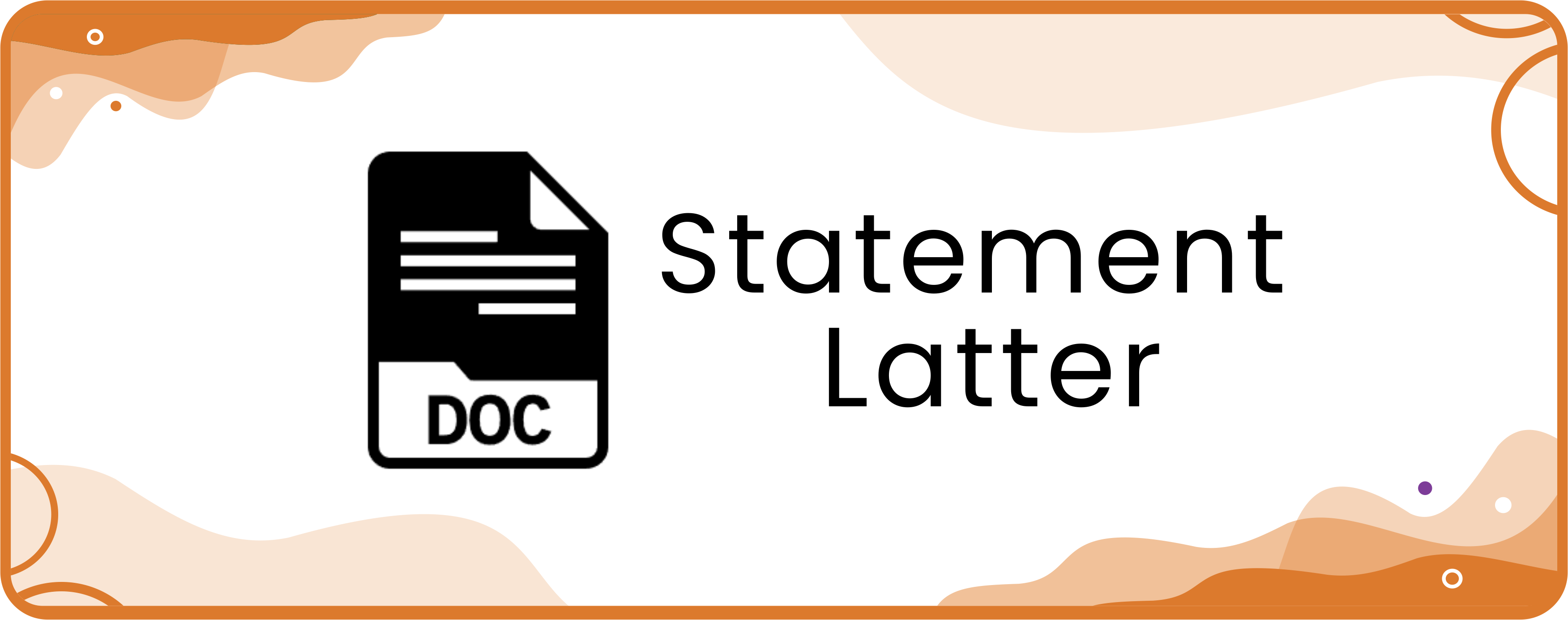 Statement Letter